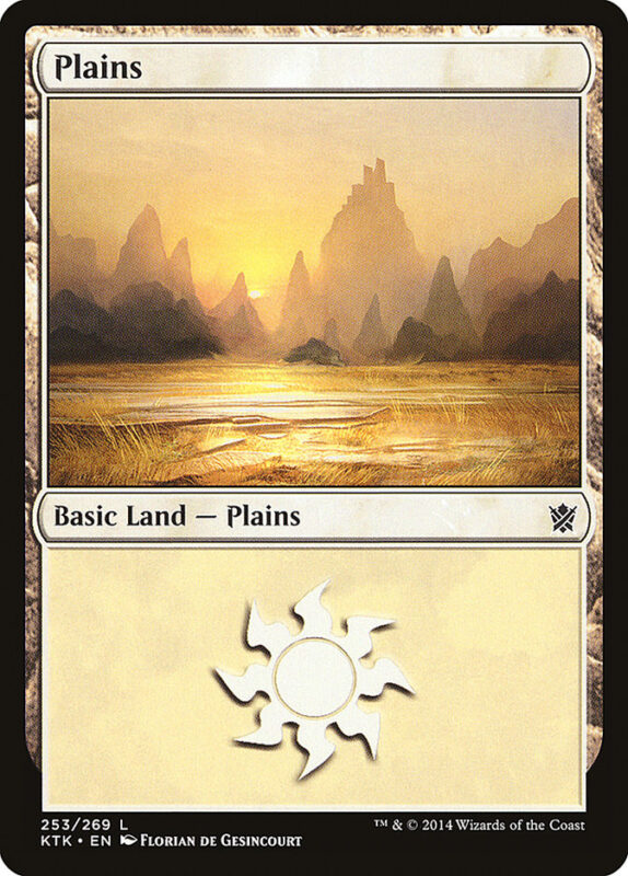 Plains — ktk 253 — Magic The Gathering TCG