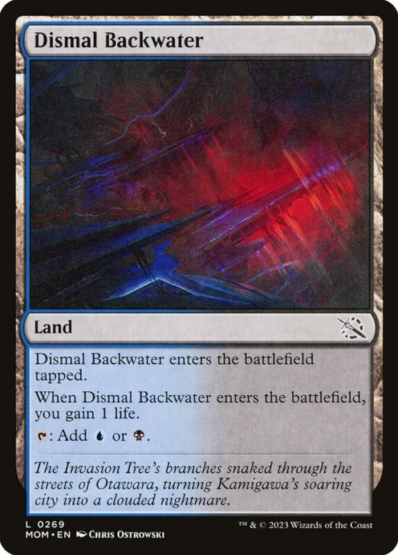 Dismal Backwater — mom 269 — Magic The Gathering TCG