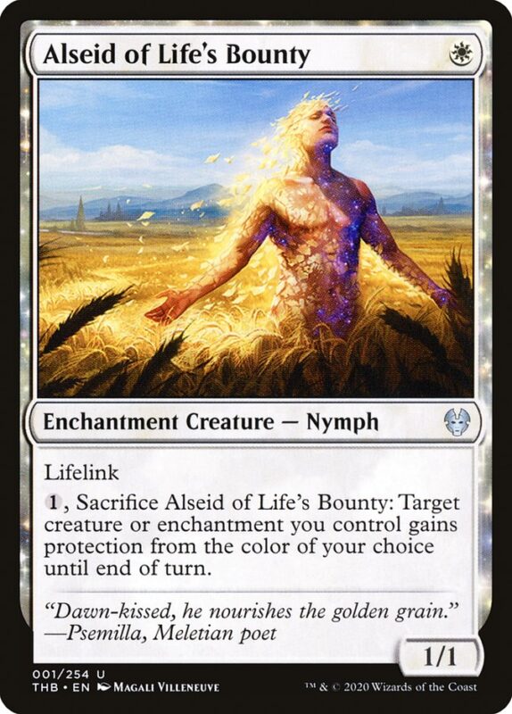 Alseid of Life's Bounty — thb 1 — Magic The Gathering TCG