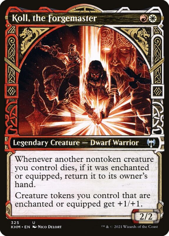 Koll, the Forgemaster — khm 325 — Magic The Gathering TCG