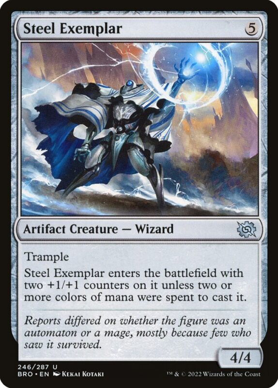 Steel Exemplar — bro 246 — Magic The Gathering TCG