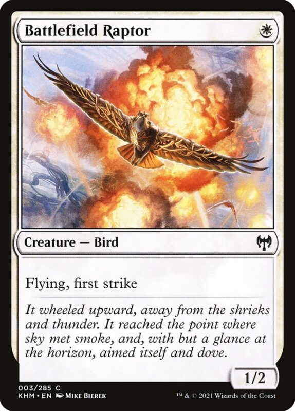 Battlefield Raptor — khm 3 — Magic The Gathering TCG