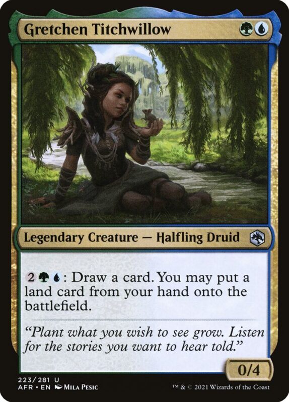 Gretchen Titchwillow — afr 223 — Magic The Gathering TCG