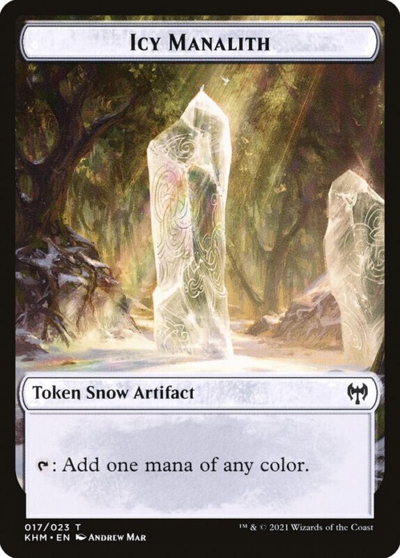Icy Manalith — tkhm 17 — Magic The Gathering TCG