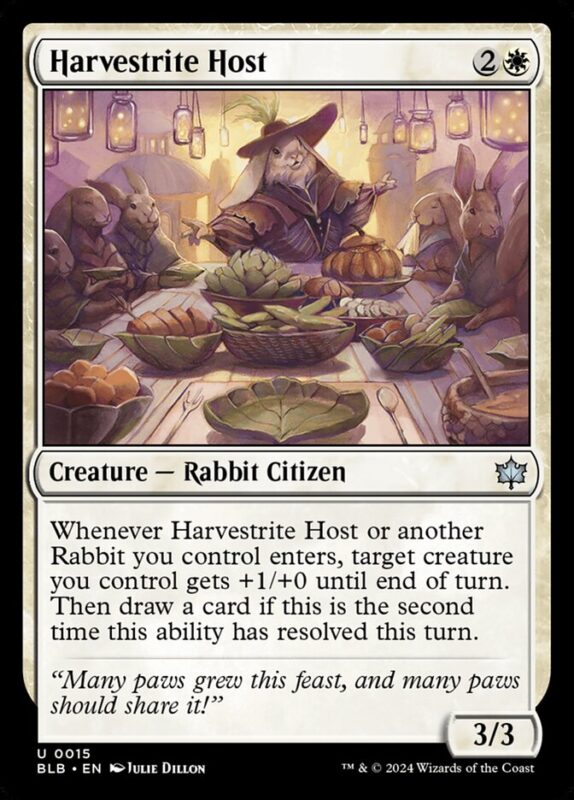 Harvestrite Host — blb 15 — Magic The Gathering TCG