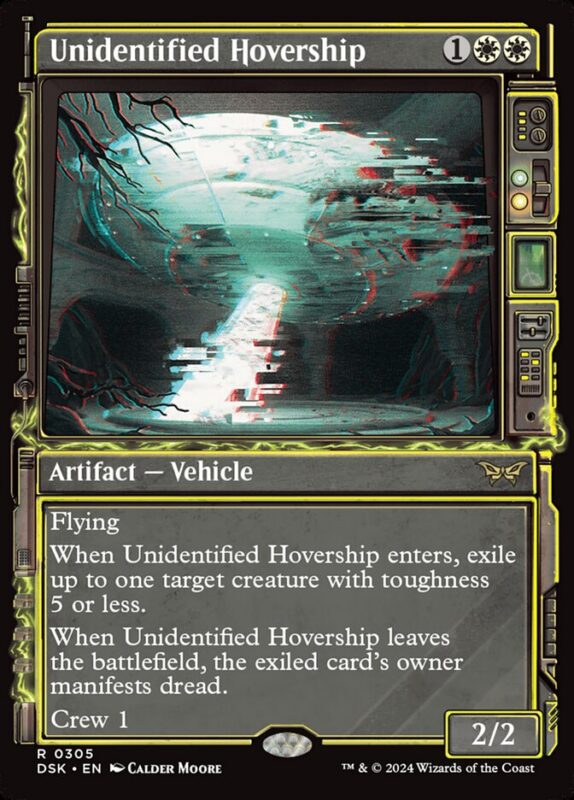 Unidentified Hovership — dsk 305 — Magic The Gathering TCG