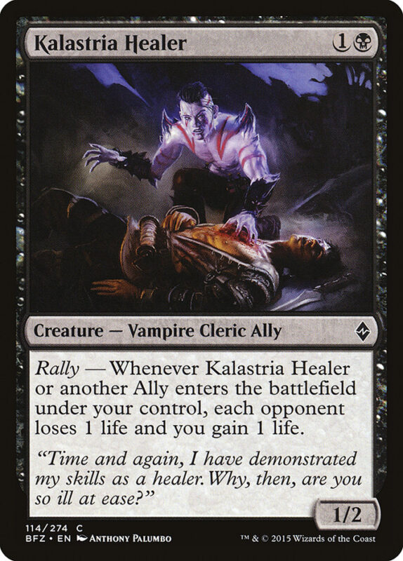 Kalastria Healer — bfz 114 — Magic The Gathering TCG