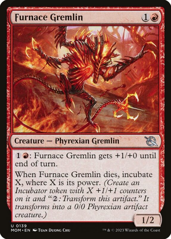 Furnace Gremlin — mom 139 — Magic The Gathering TCG