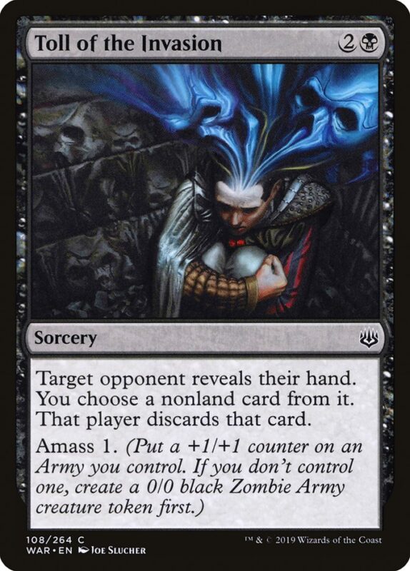 Toll of the Invasion — war 108 — Magic The Gathering TCG
