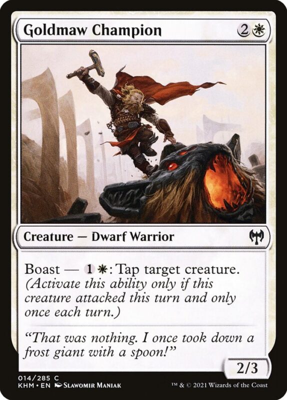 Goldmaw Champion — khm 14 — Magic The Gathering TCG