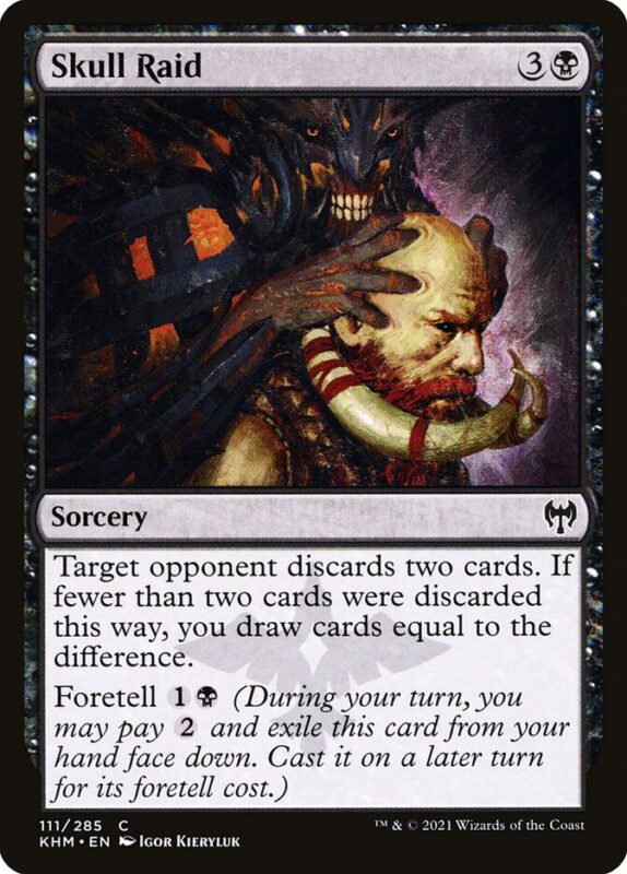 Skull Raid — khm 111 — Magic The Gathering TCG
