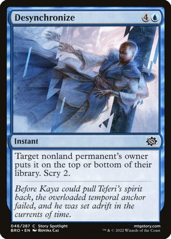 Desynchronize — bro 46 — Magic The Gathering TCG