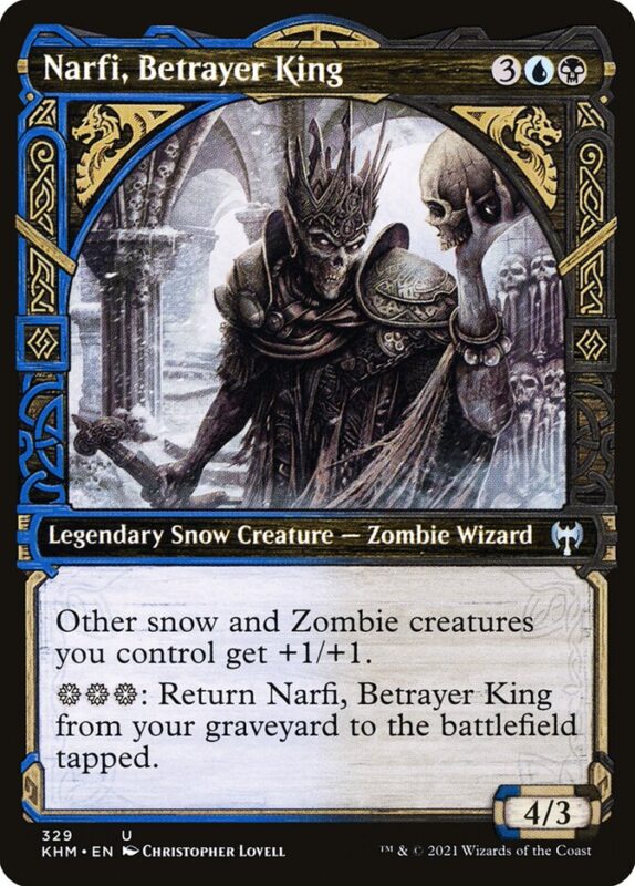 Narfi, Betrayer King — khm 329 — Magic The Gathering TCG