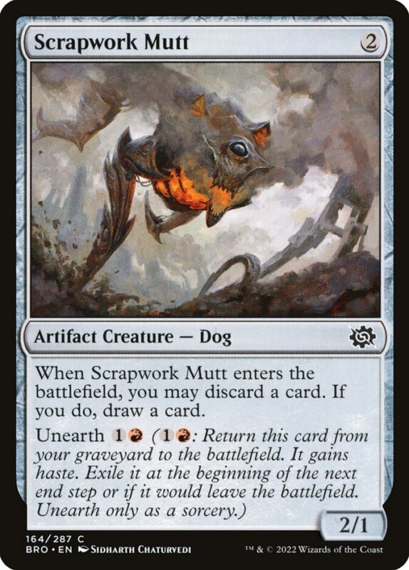 Scrapwork Mutt — bro 164 — Magic The Gathering TCG