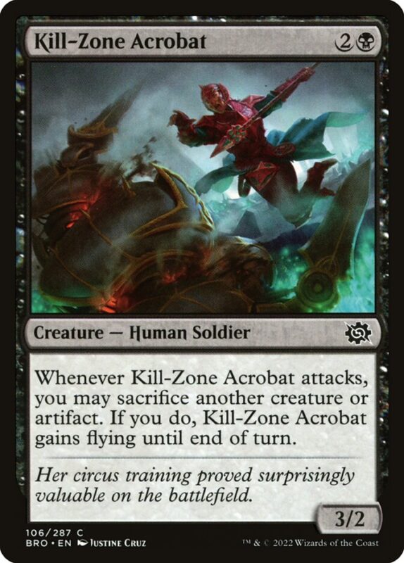 Kill-Zone Acrobat — bro 106 — Magic The Gathering TCG