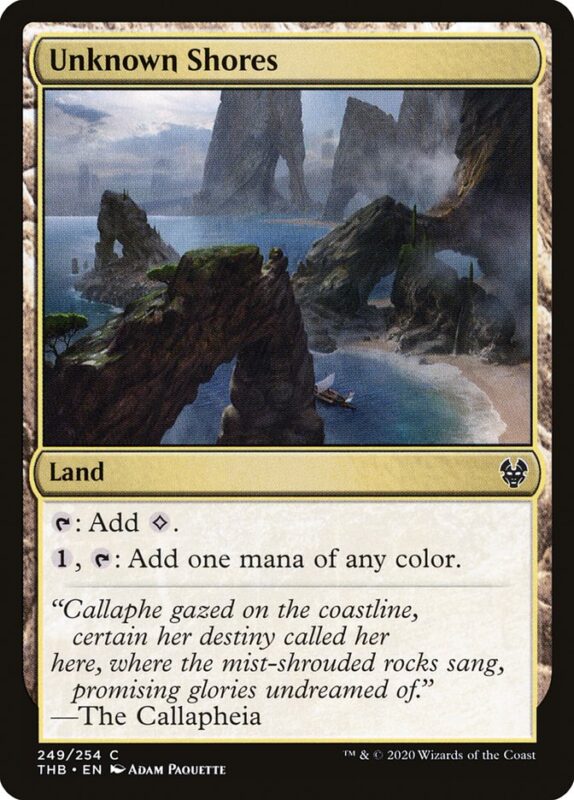 Unknown Shores — thb 249 — Magic The Gathering TCG