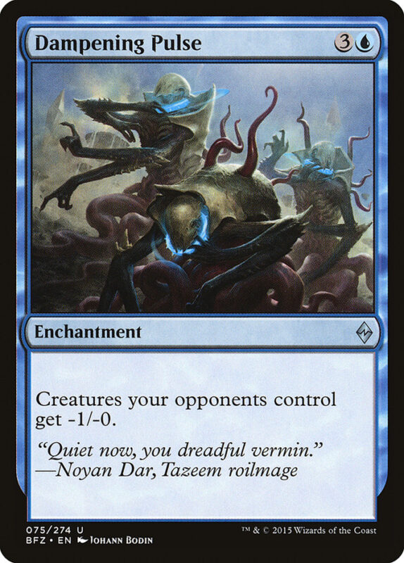 Dampening Pulse — bfz 75 — Magic The Gathering TCG