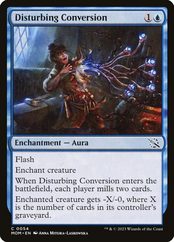 Disturbing Conversion — mom 54 — Magic The Gathering TCG