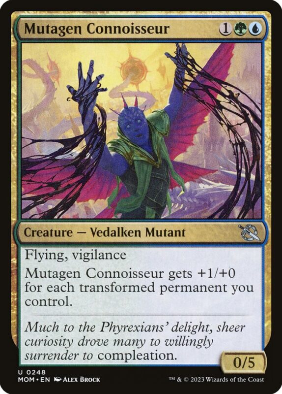 Mutagen Connoisseur — mom 248 — Magic The Gathering TCG