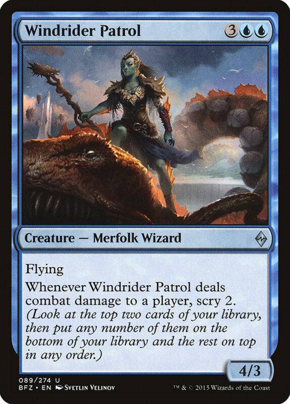 Windrider Patrol — bfz 89 — Magic The Gathering TCG