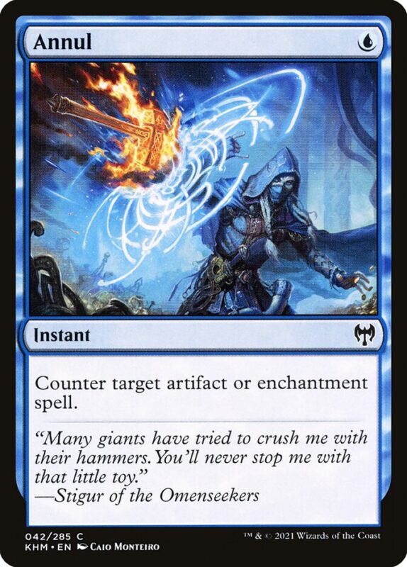 Annul — khm 42 — Magic The Gathering TCG
