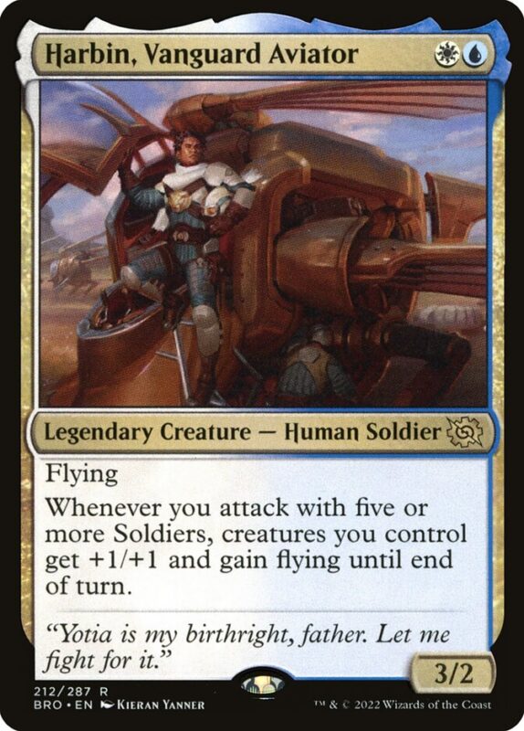 Harbin, Vanguard Aviator — bro 212 — Magic The Gathering TCG