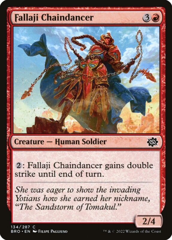 Fallaji Chaindancer — bro 134 — Magic The Gathering TCG