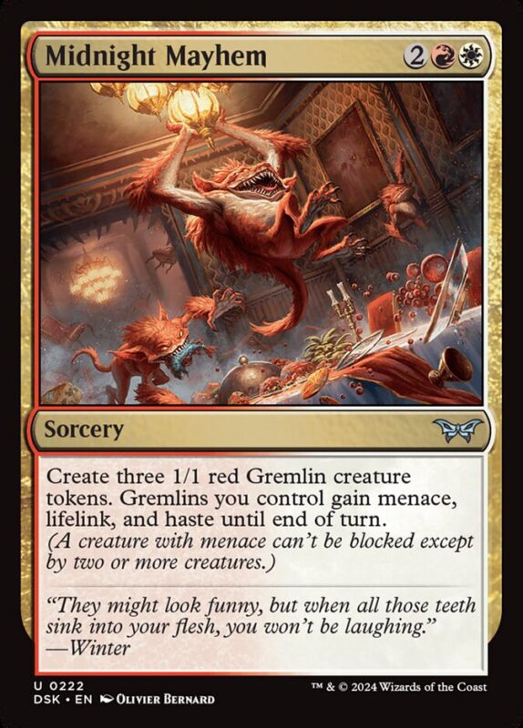 Midnight Mayhem — dsk 222 — Magic The Gathering TCG