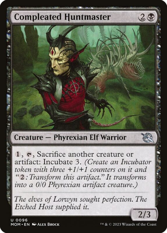 Compleated Huntmaster — mom 96 — Magic The Gathering TCG
