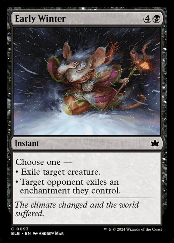 Early Winter — blb 93 — Magic The Gathering TCG