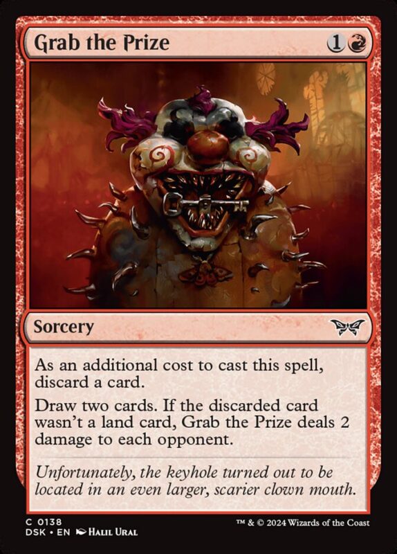 Grab the Prize — dsk 138 — Magic The Gathering TCG