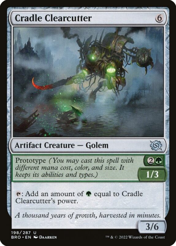Cradle Clearcutter — bro 198 — Magic The Gathering TCG