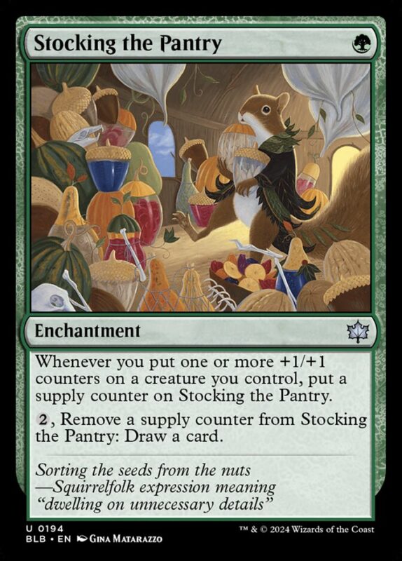 Stocking the Pantry — blb 194 — Magic The Gathering TCG