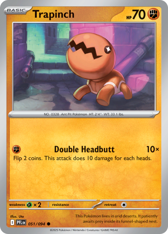 Trapinch — me2 51 — Pokémon TCG