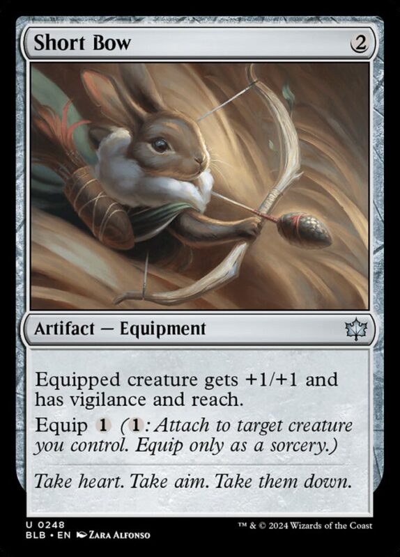 Short Bow — blb 248 — Magic The Gathering TCG