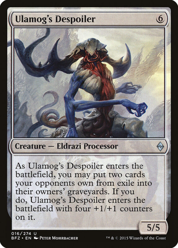 Ulamog's Despoiler — bfz 16 — Magic The Gathering TCG