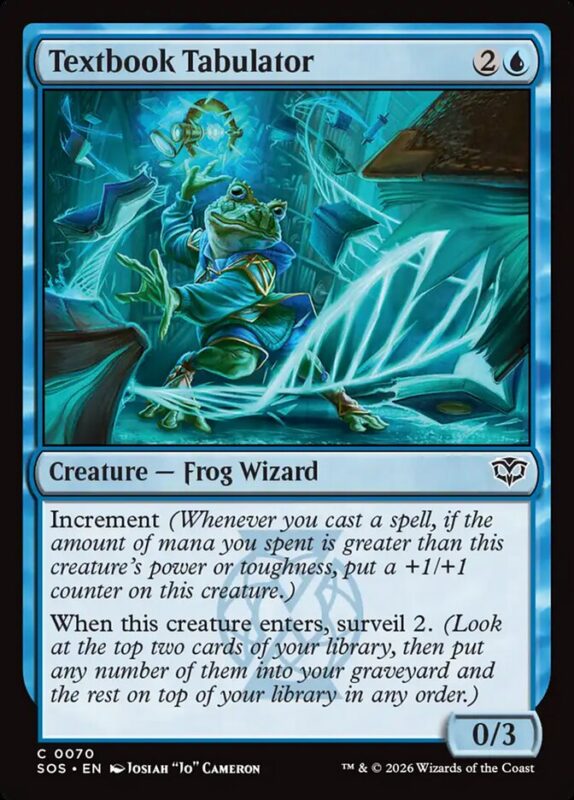 Textbook Tabulator — sos 70 — Magic The Gathering TCG