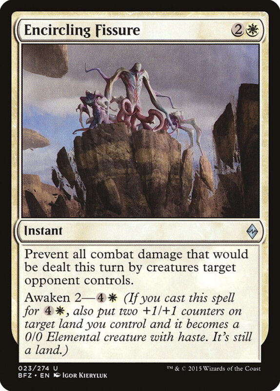Encircling Fissure — bfz 23 — Magic The Gathering TCG