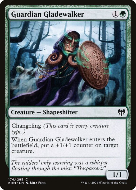 Guardian Gladewalker — khm 174 — Magic The Gathering TCG