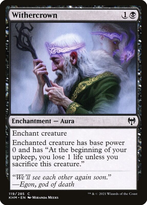 Withercrown — khm 119 — Magic The Gathering TCG
