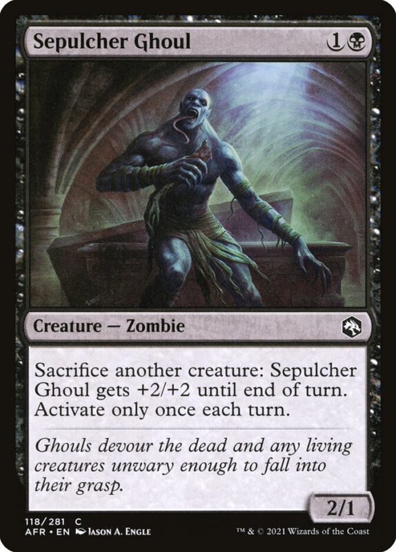 Sepulcher Ghoul — afr 118 — Magic The Gathering TCG
