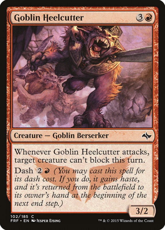 Goblin Heelcutter — frf 102 — Magic The Gathering TCG