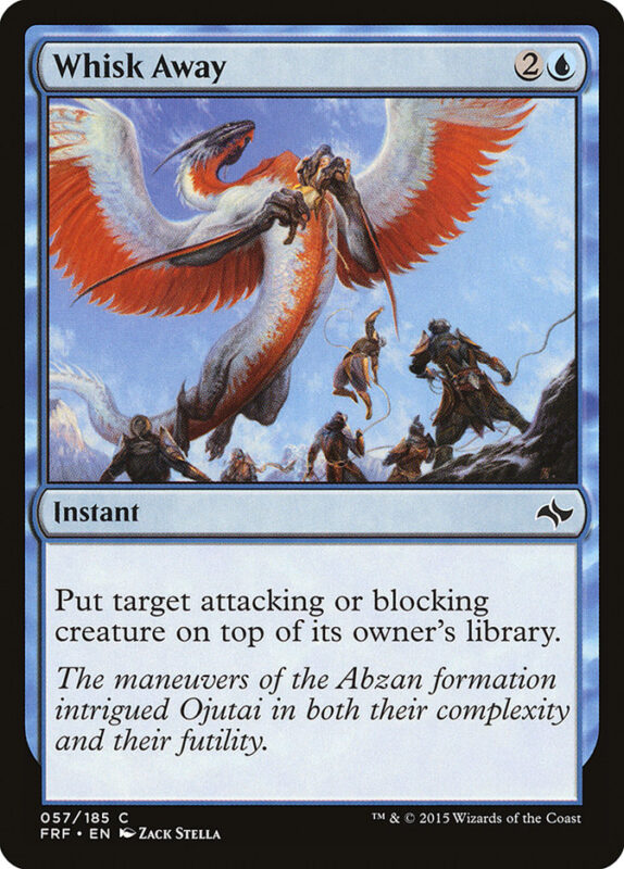 Whisk Away — frf 57 — Magic The Gathering TCG