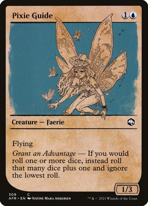 Pixie Guide — afr 309 — Magic The Gathering TCG