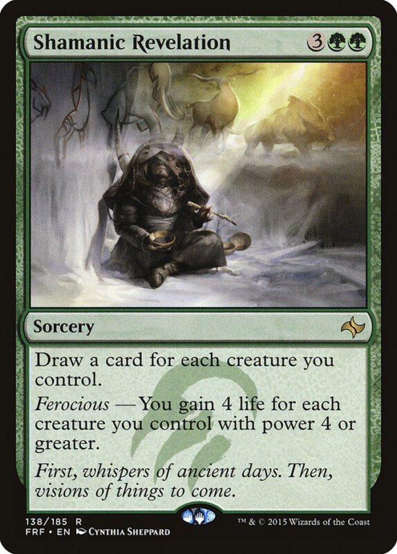 Shamanic Revelation — frf 138 — Magic The Gathering TCG