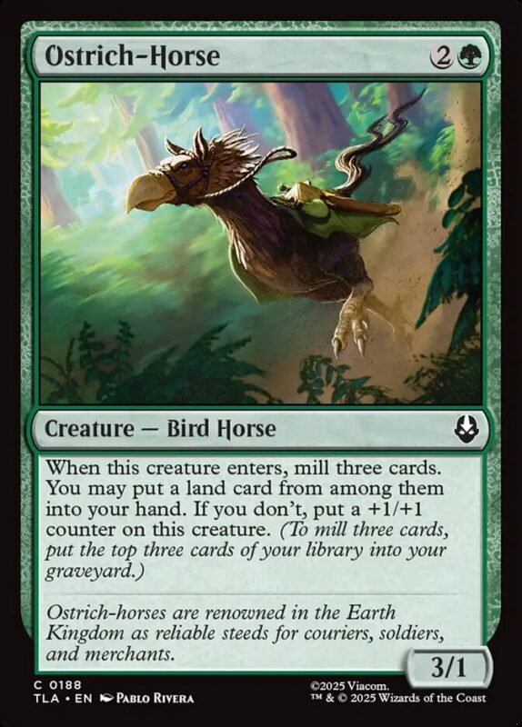 Ostrich-Horse — tla 188 — Magic The Gathering TCG