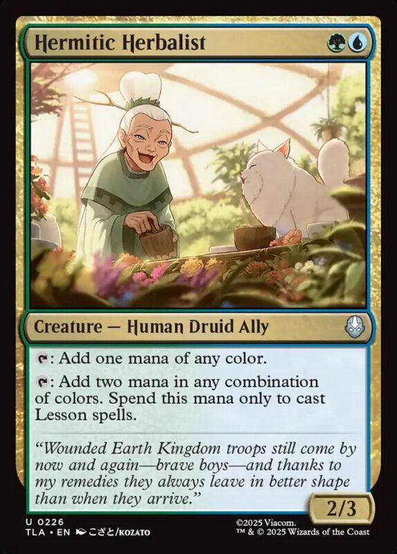 Hermitic Herbalist — tla 226 — Magic The Gathering TCG