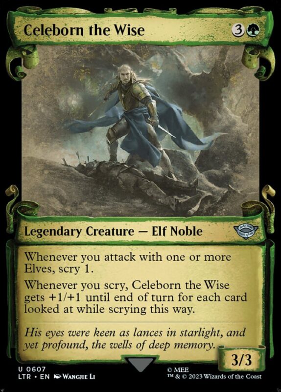 Celeborn the Wise — ltr 607 — Magic The Gathering TCG