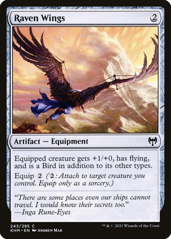 Raven Wings — khm 243 — Magic The Gathering TCG