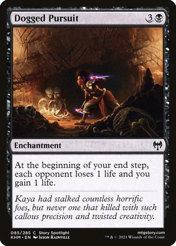 Dogged Pursuit — khm 85 — Magic The Gathering TCG